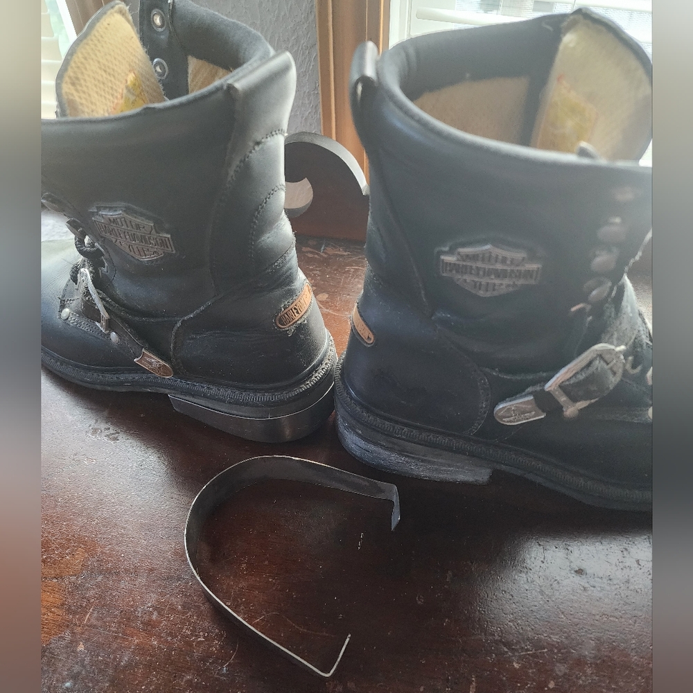 Harley Davidson Men's Size 10 Motorcycle Riding Boots - Picture 13 of 13
